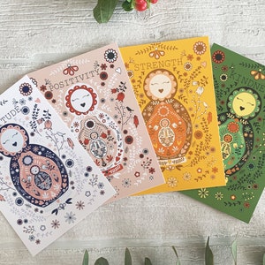 Paquet de 4 cartes Mantra