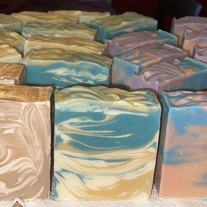 Homemade body bar, all natural soap, body soap, scented bath bar