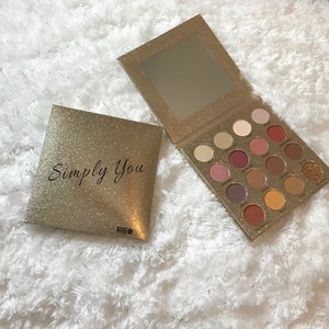 Paleta de sombras de ojos naturales, colores naturales, paleta de maquillaje, sombra de ojos brillante