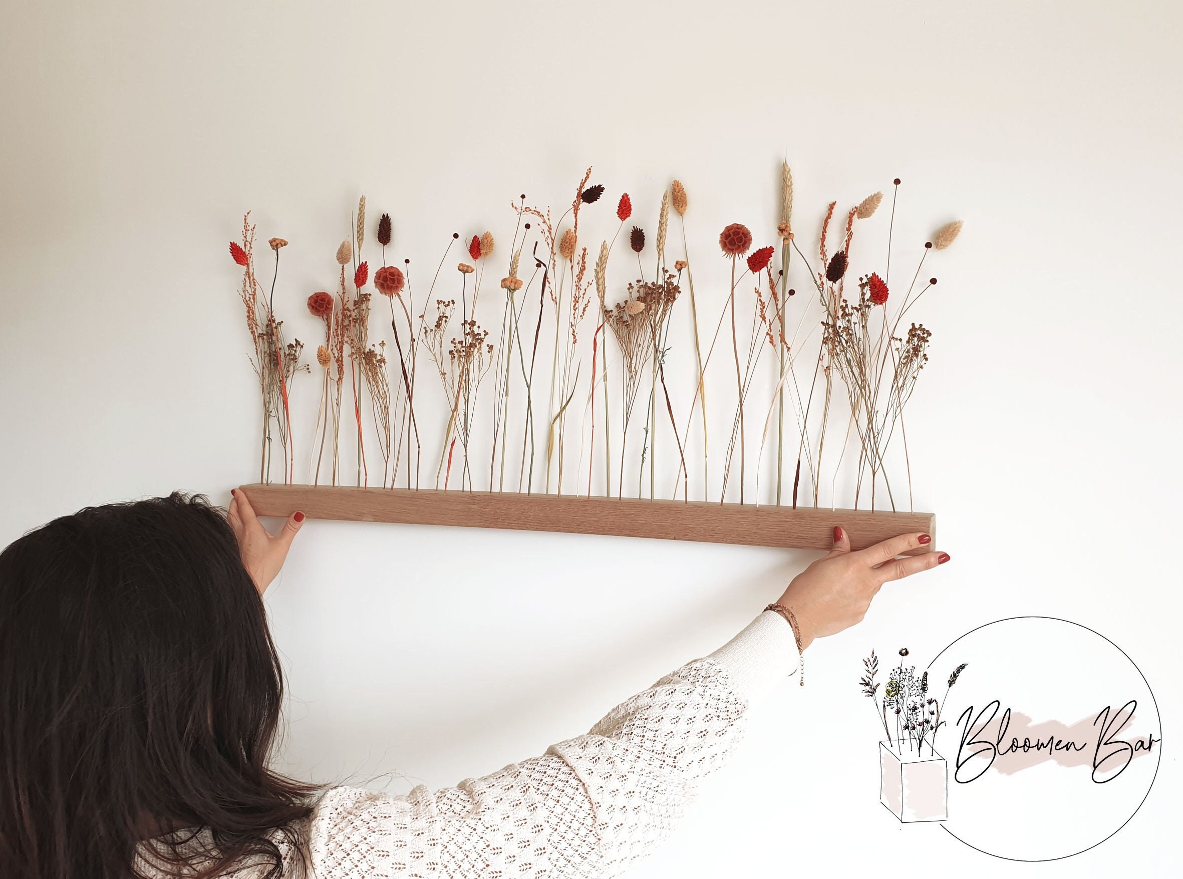 Bar de Fleurs Séchées Automne Flamboyant