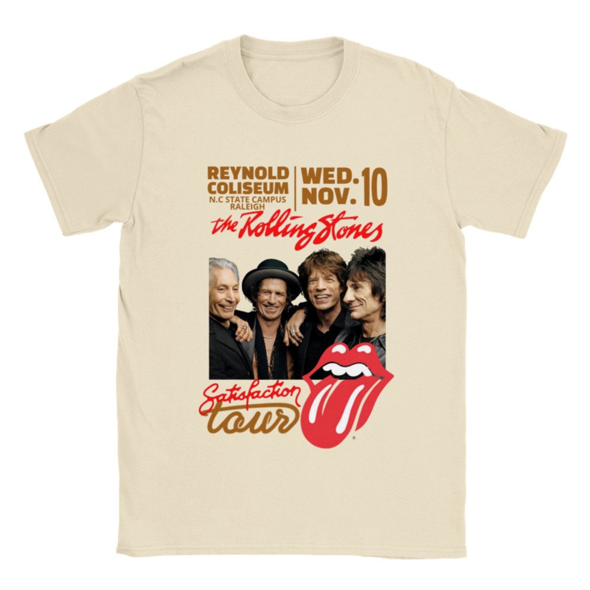 Discover The Rolling satisfation tour, Retro 70s 80s 90s, Music Shirt, Shirt Unisex