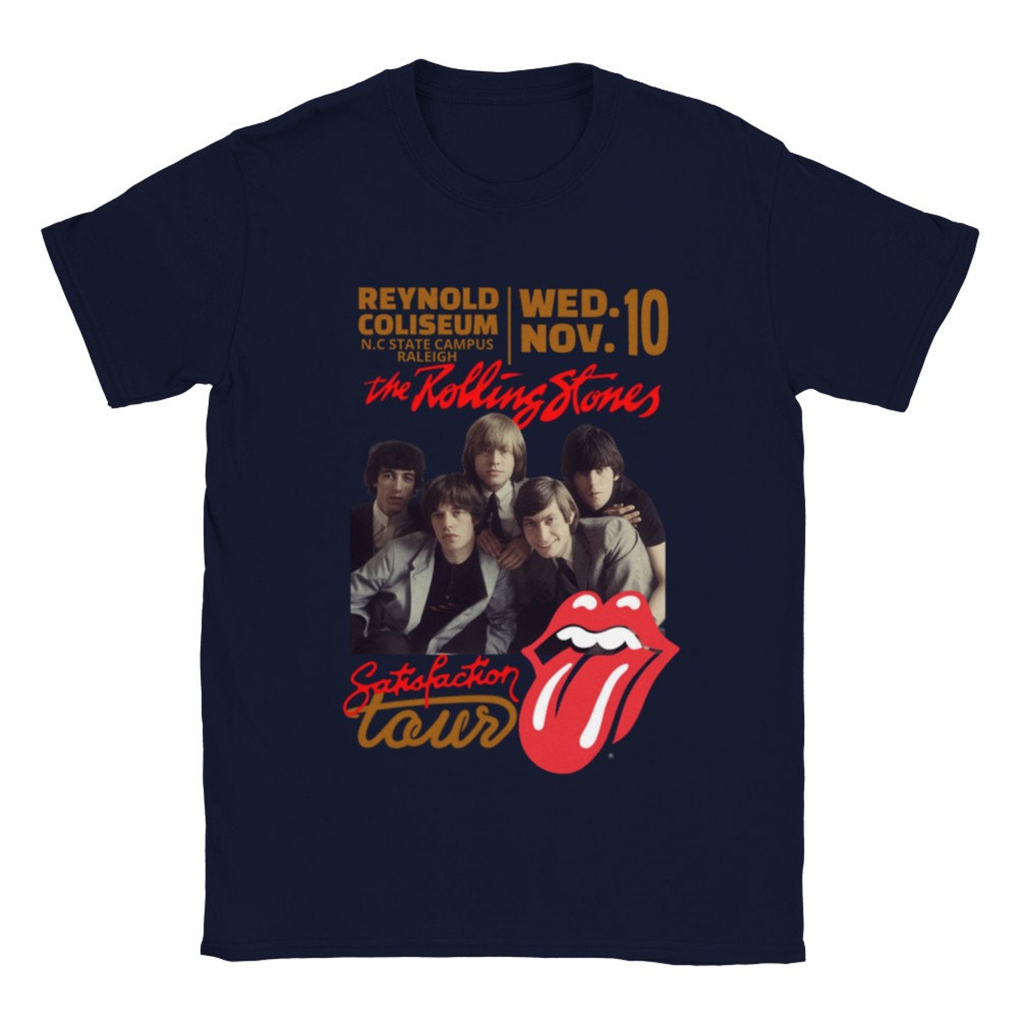 Discover The Stones satisfation tour, Retro 70s 80s 90s ,Music Shirt, Shirt Unisex