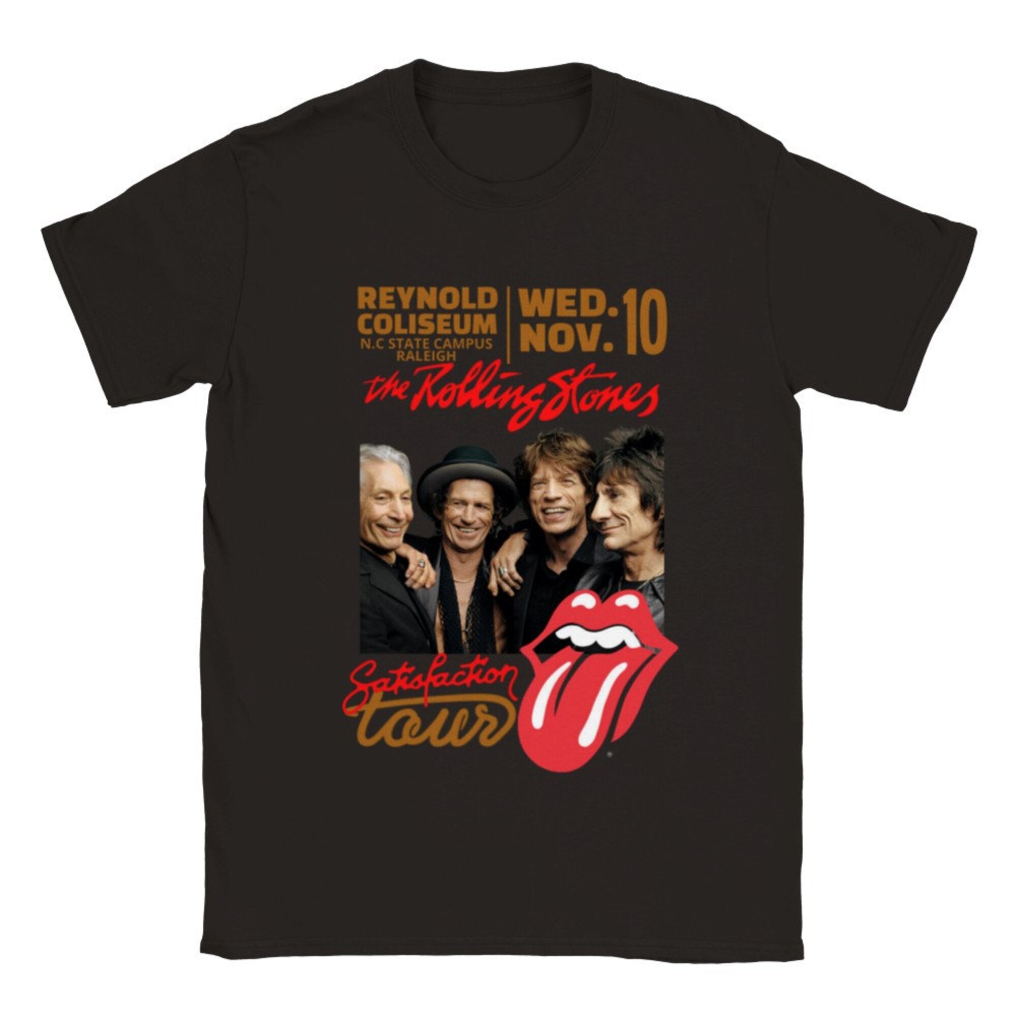 Discover The Rolling satisfation tour, Retro 70s 80s 90s, Music Shirt, Shirt Unisex