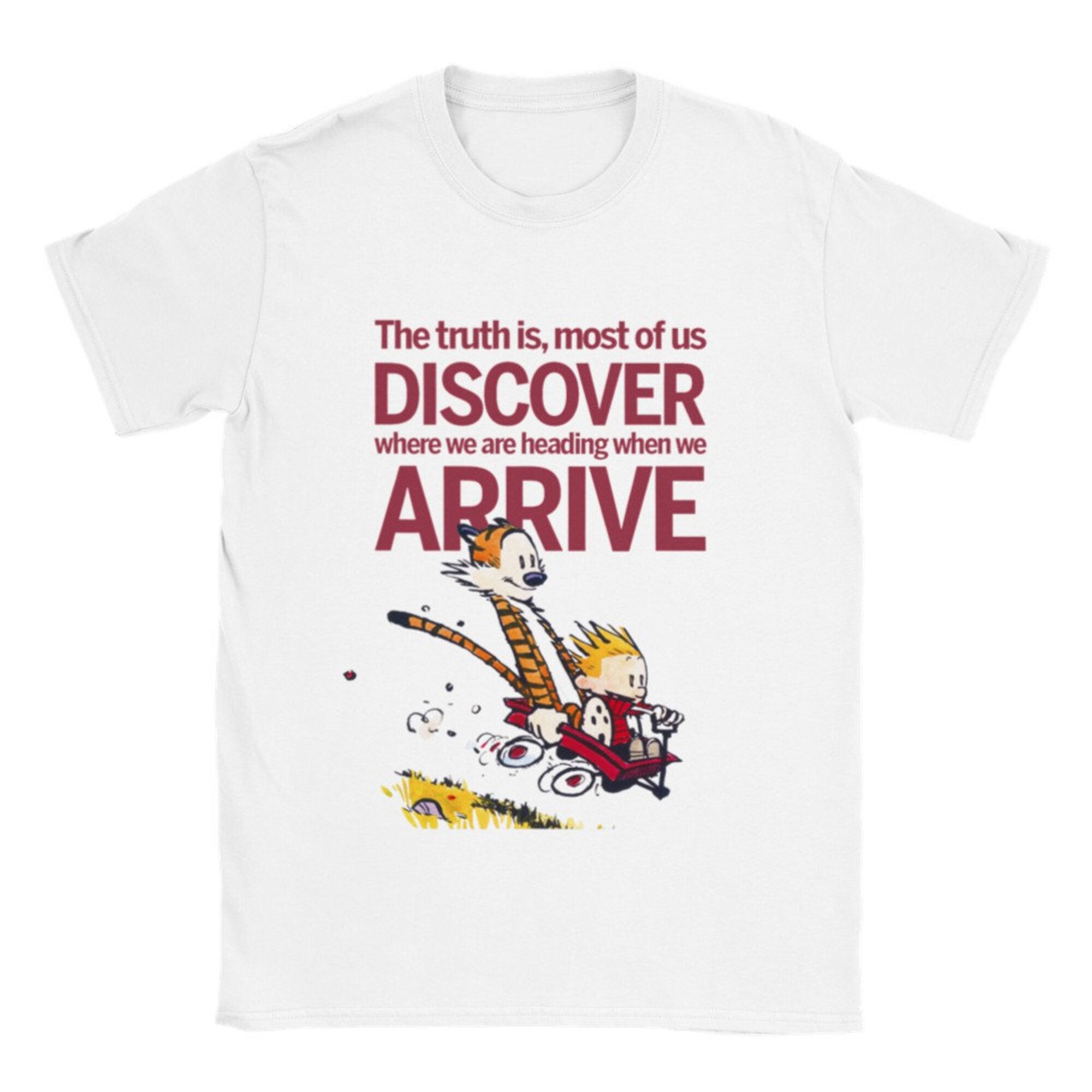 Calvin And Hobbes Vintage 90s T-shirtComic Strip