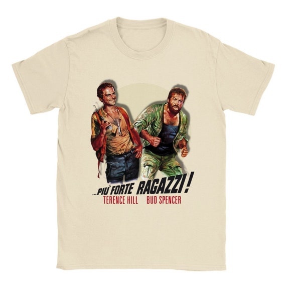 Bud Spencer Terence Hill Tshirt. Vintage Tshirt Tshirt Cult Etsy