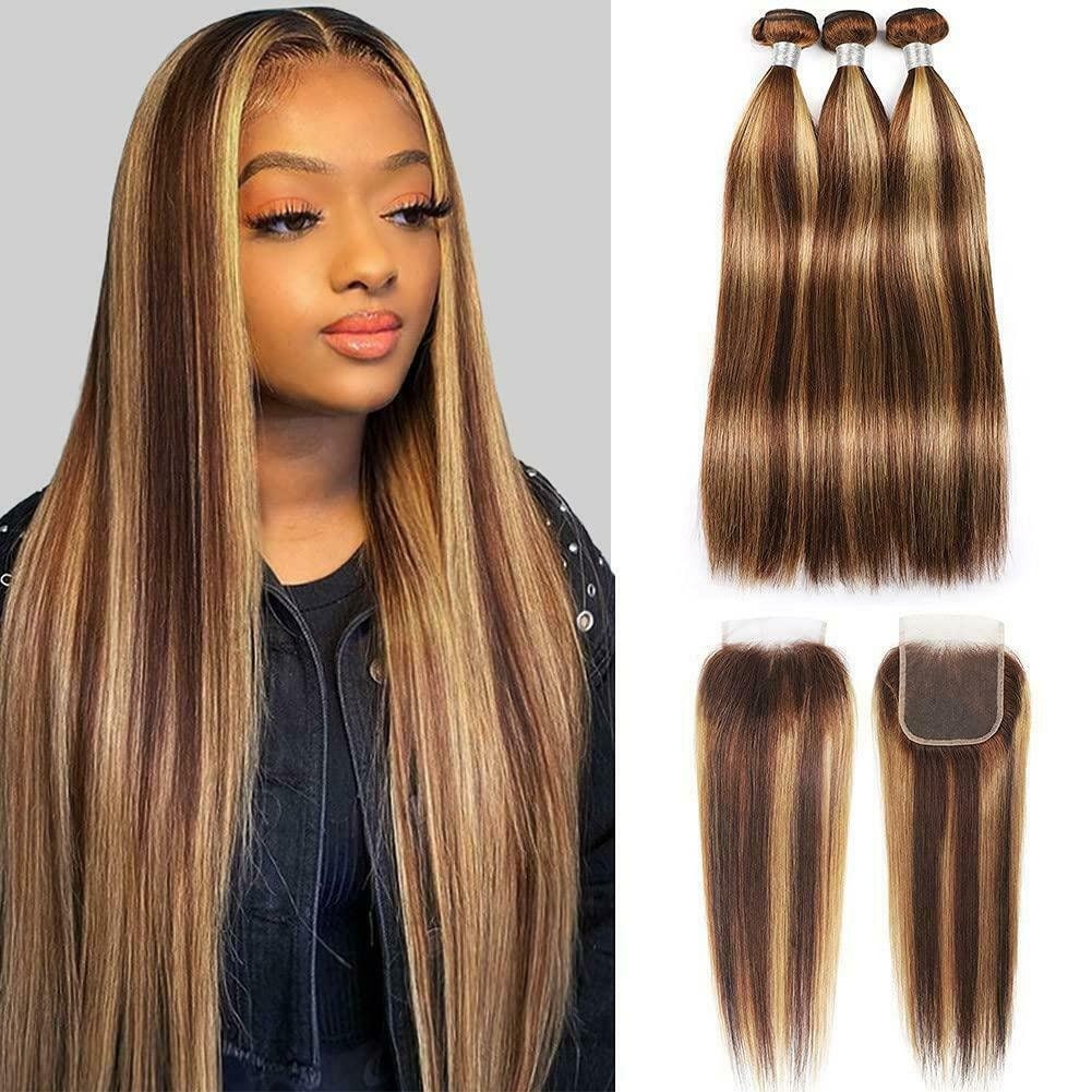 Bone straight clearance weave middle part