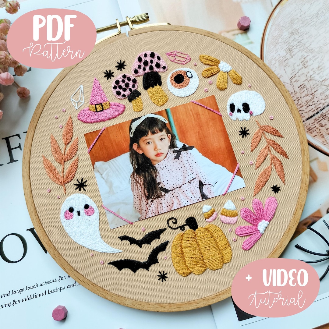 PDF Pattern Halloween Cute Flower With Video Tutorials for Beginner ...