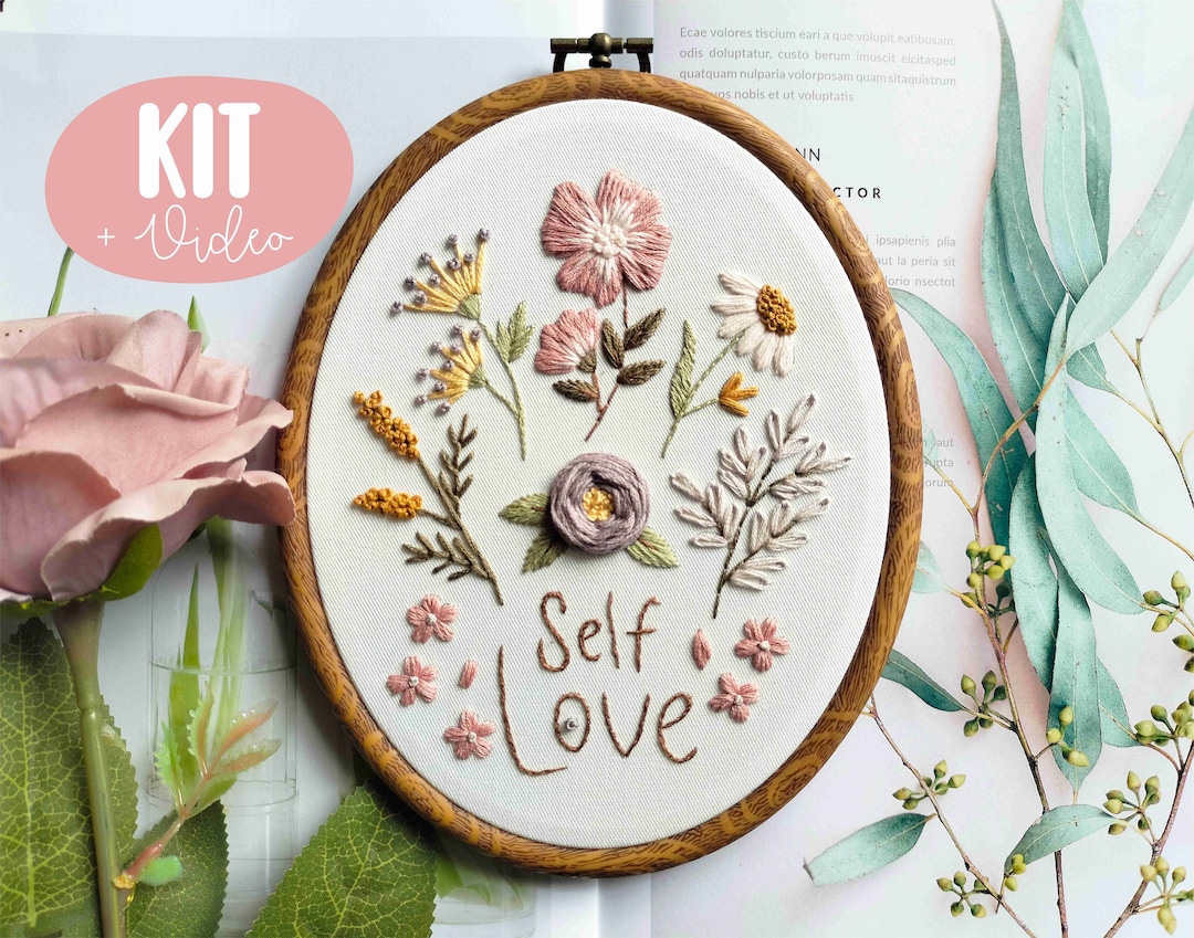 【送料&関税込】Maison KitsunAC Handwriting Embroidery Overs Amazon.com: KISSBUTY Embroidery Kit with Pattern, Bamboo