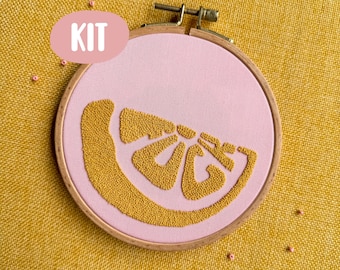 FUCK Lemon Embroidery Kit: Modern Funny Beginner Project (+Video)