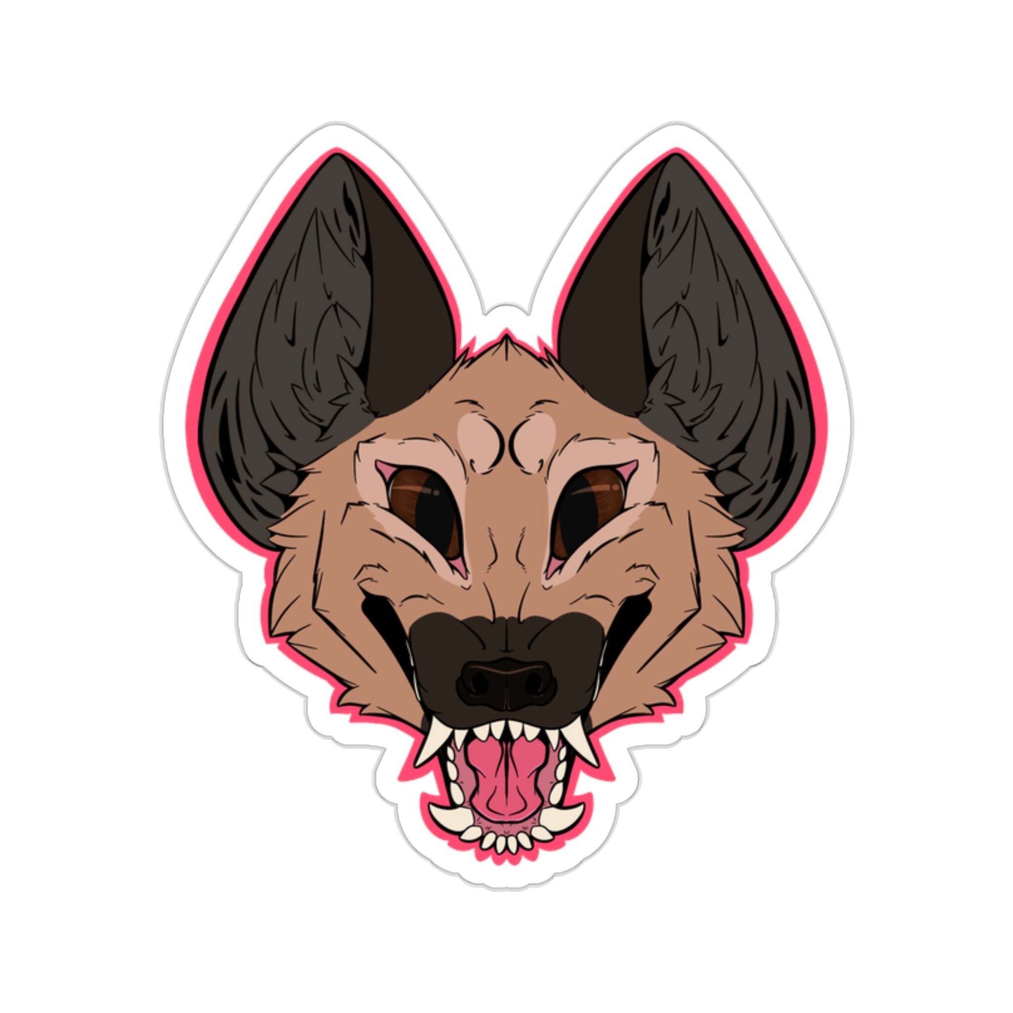 Hyena Sticker - Etsy