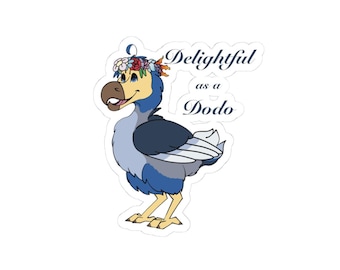 Dodo Sticker Dodo Vinyl Sticker, Save the Dodo Sticker, Dodo Bird, Funny Dodo ...