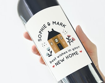 Pairs Well With a New Home House Warming Gift New Home Wine