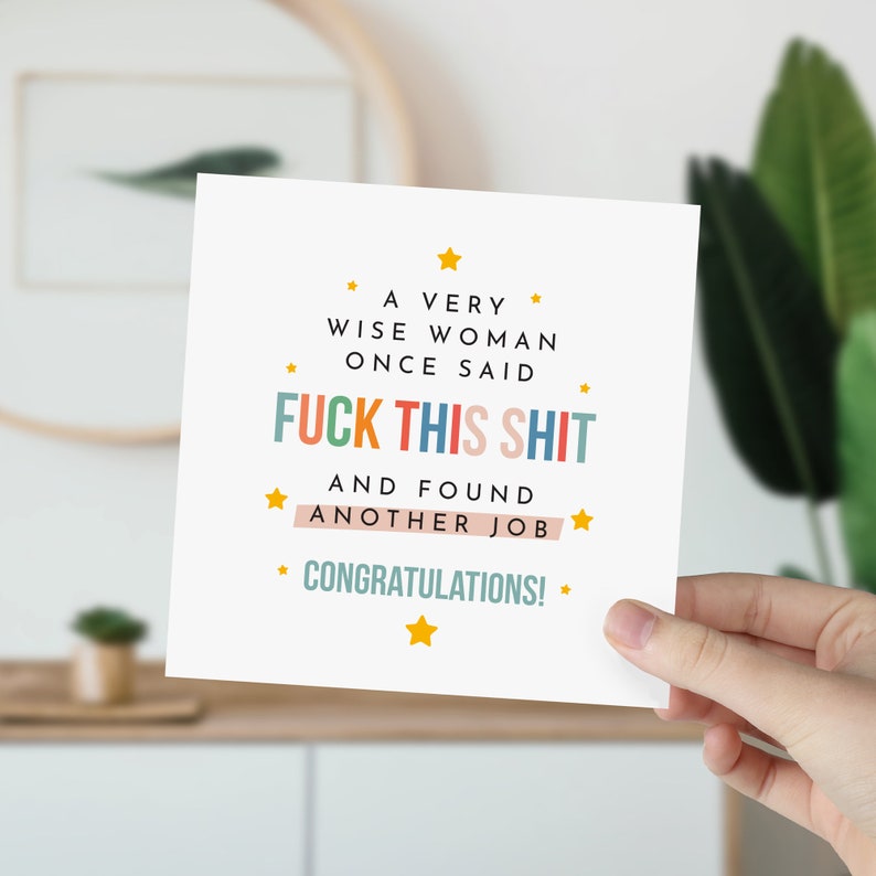 Funny New Job Card, Congratulations Colleague, New Beginnings image 3