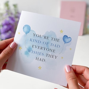 Tarjeta para papá Cumpleaños de papá Nuevo papá Anuncio de embarazo Feliz Día del Padre Tarjeta de regalo la mejor tarjeta de papá Tarjeta divertida Mi papá Tarjetas de felicitación