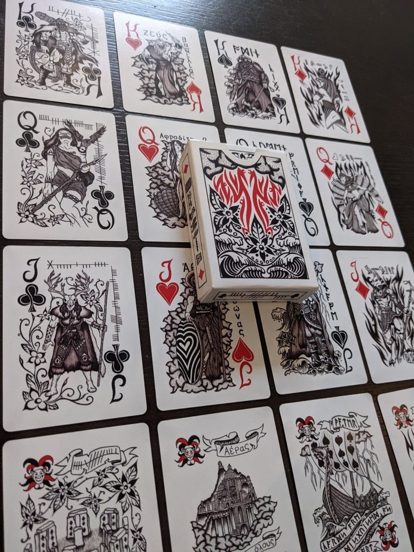 トランプ Gods Playing Cards Set トランプ Gods Playing Cards Set Amazon.com: 99FOX Mythology