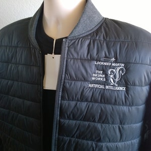 ジャケット・アウター LOCKHEED SKUNK WORKSX LARGE LOCKHEED MARTIN Jacket Skunk Works Artificial