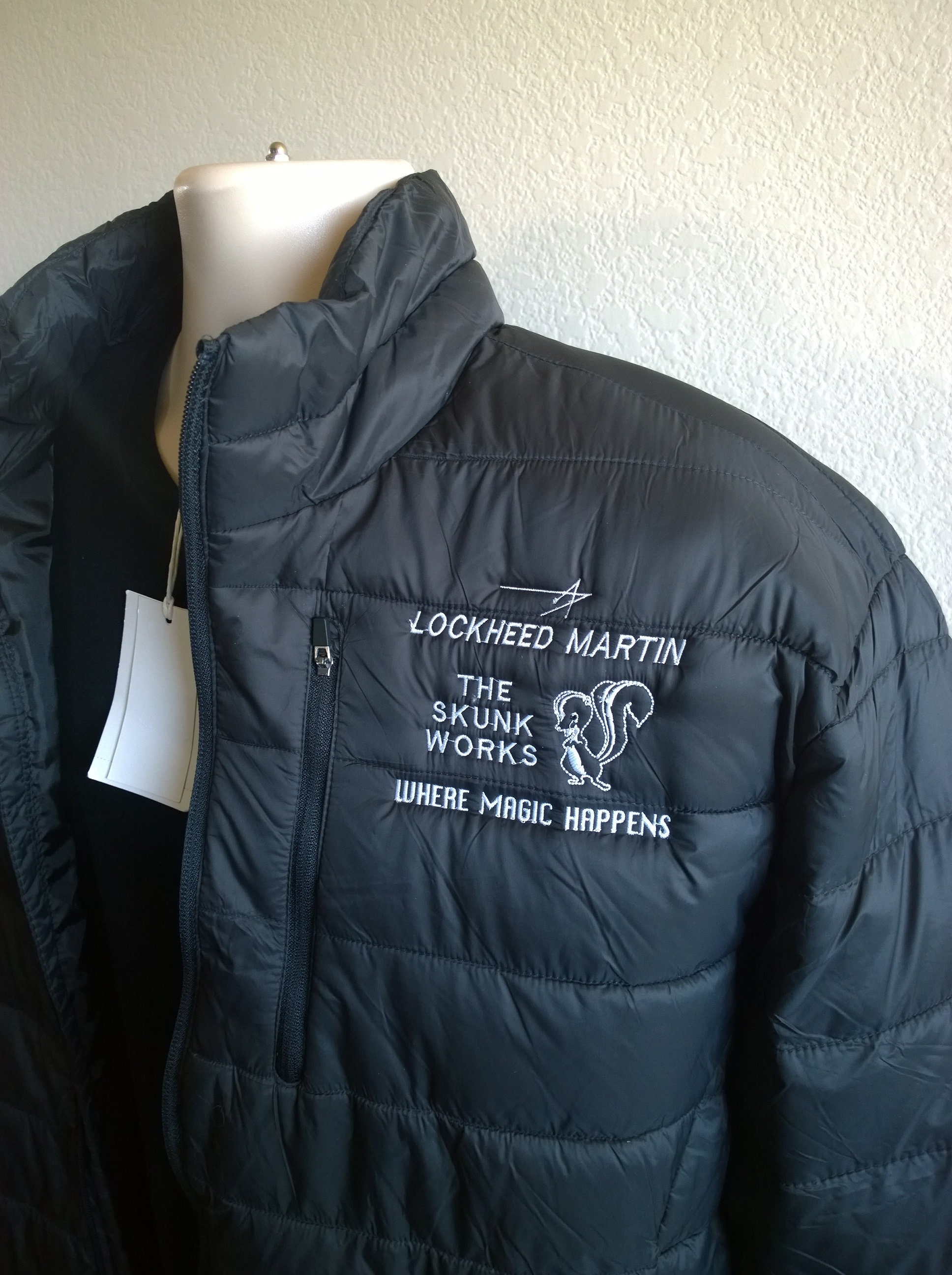 ジャケット・アウター LOCKHEED SKUNK WORKSX 2XL LOCKHEED MARTIN Jacket the Skunk Works Where Magic