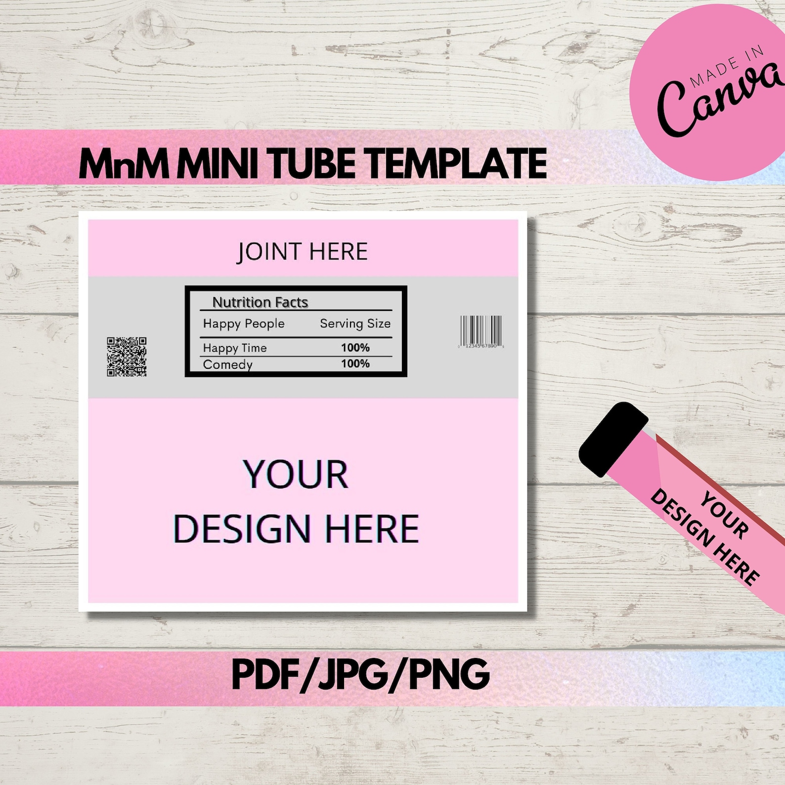M & M Mini Tube 1.08 Oz. Label Template, Mini Mms Tube Label Template M & M Mini Tube 1.08 Oz. Label Template, Mini Mms Tube Label Template