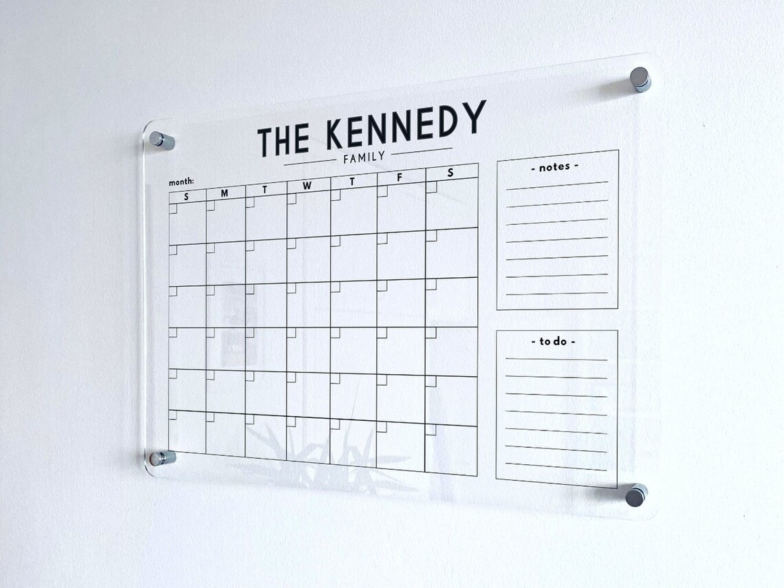 New To Cricut Question On How To Make Acrylic Calendar r/cricut