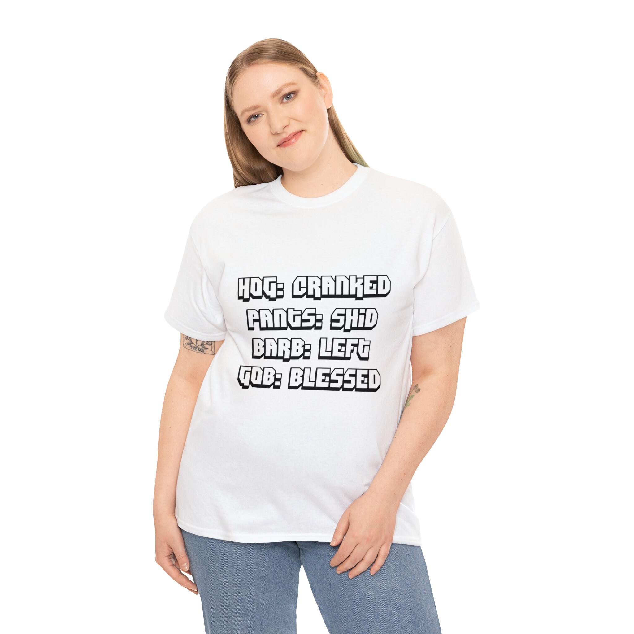 Funny Hoss Meme Redneck Patriotic Clibbins Gobbless Cotton Tee Perfect