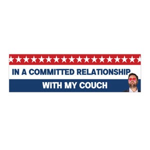 Political Bumper Sticker, Trump & Harris Parody, JD Vance Quote, Funny Current Events Sticker, Political Pop Culture Decal