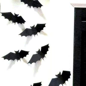 Cardstock Bats | Bat Decor | Paper Bats | Halloween Decor | Die Cut | Bats | Spooky | Party Decor | Halloween Decor |