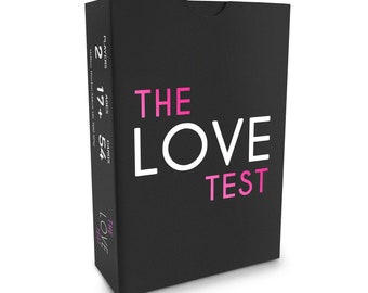 The Love Test- Couples Card Game | Anniversary gift ideas for her and him | Valentines Couple Games | Wedding Gift Idea | Served Game USA