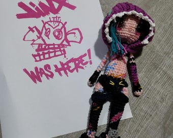 Jinx Doll (Short Hair Style) ARCANE 2