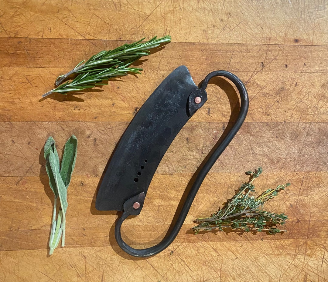 Hand Forged Herb Chopper - Etsy