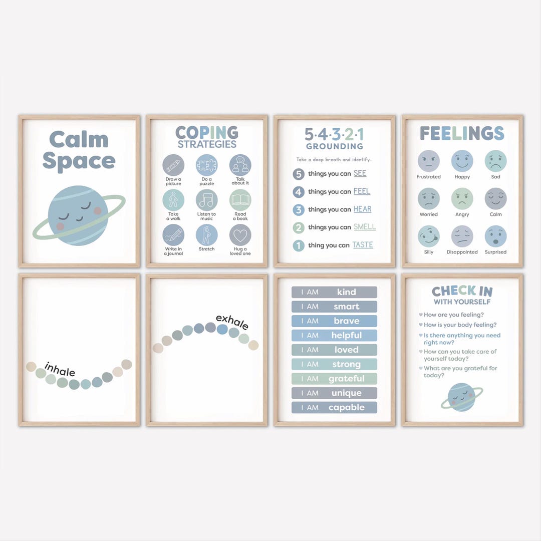 Calm Down Corner Toddler Calm Corner Printables Calming Corner ...