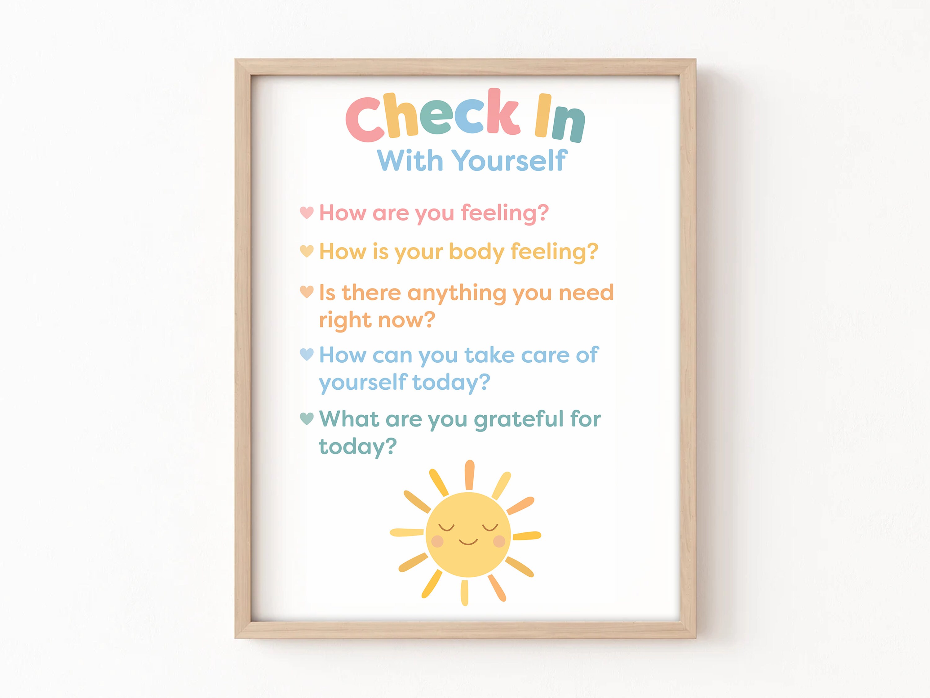Coping Skills Poster Feelings Chart Set of 3 Calming Corner Posters ...