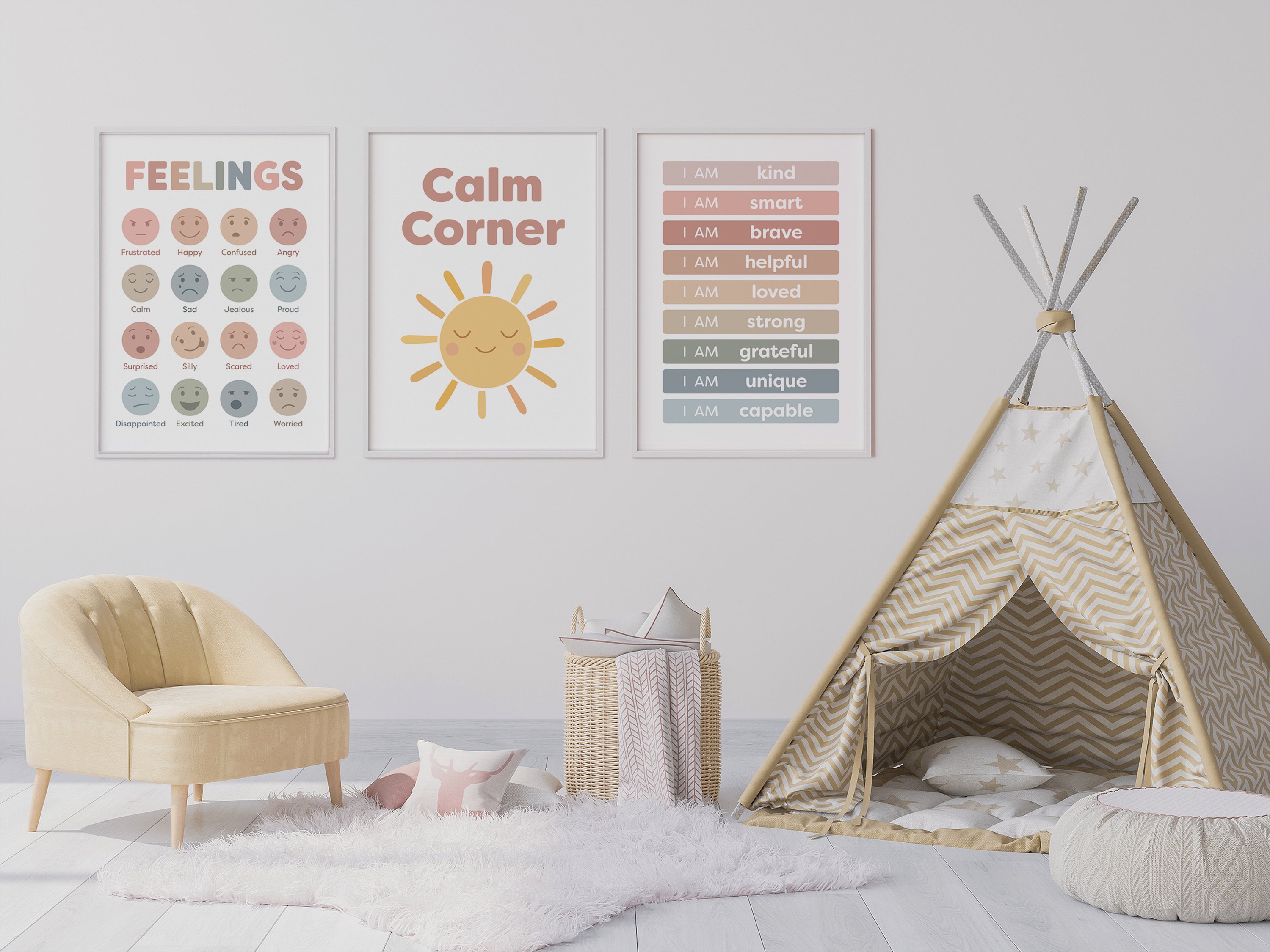 Calm Down Corner Posters Calm Down Corner Printables SEL Emotions ...