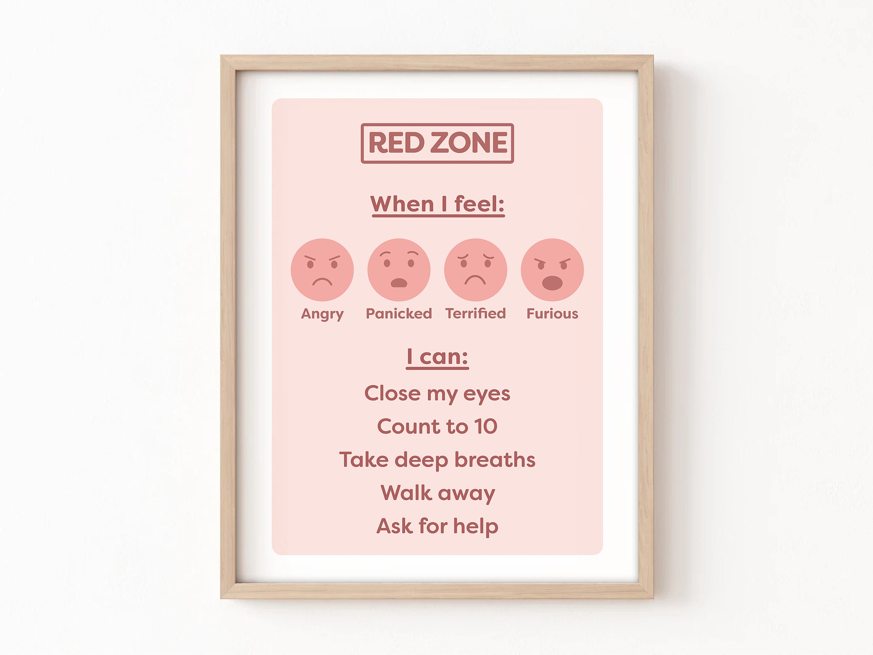 Zones of Regulation Poster Set | Printable Classroom Posters, Self ...
