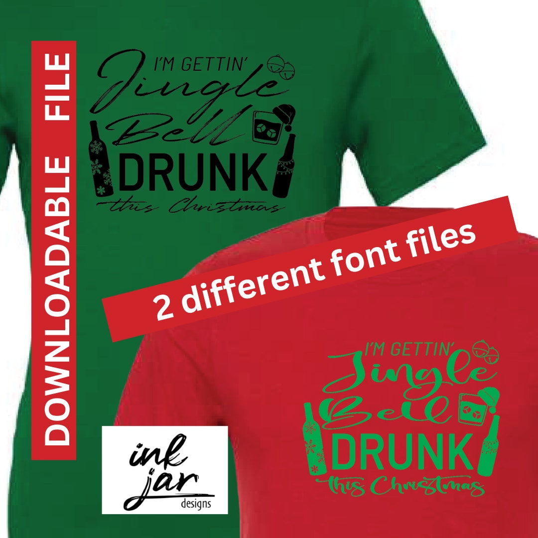 Jingle Bell Drunk, Funny Christmas Shirts, Family Christmas Shirts
