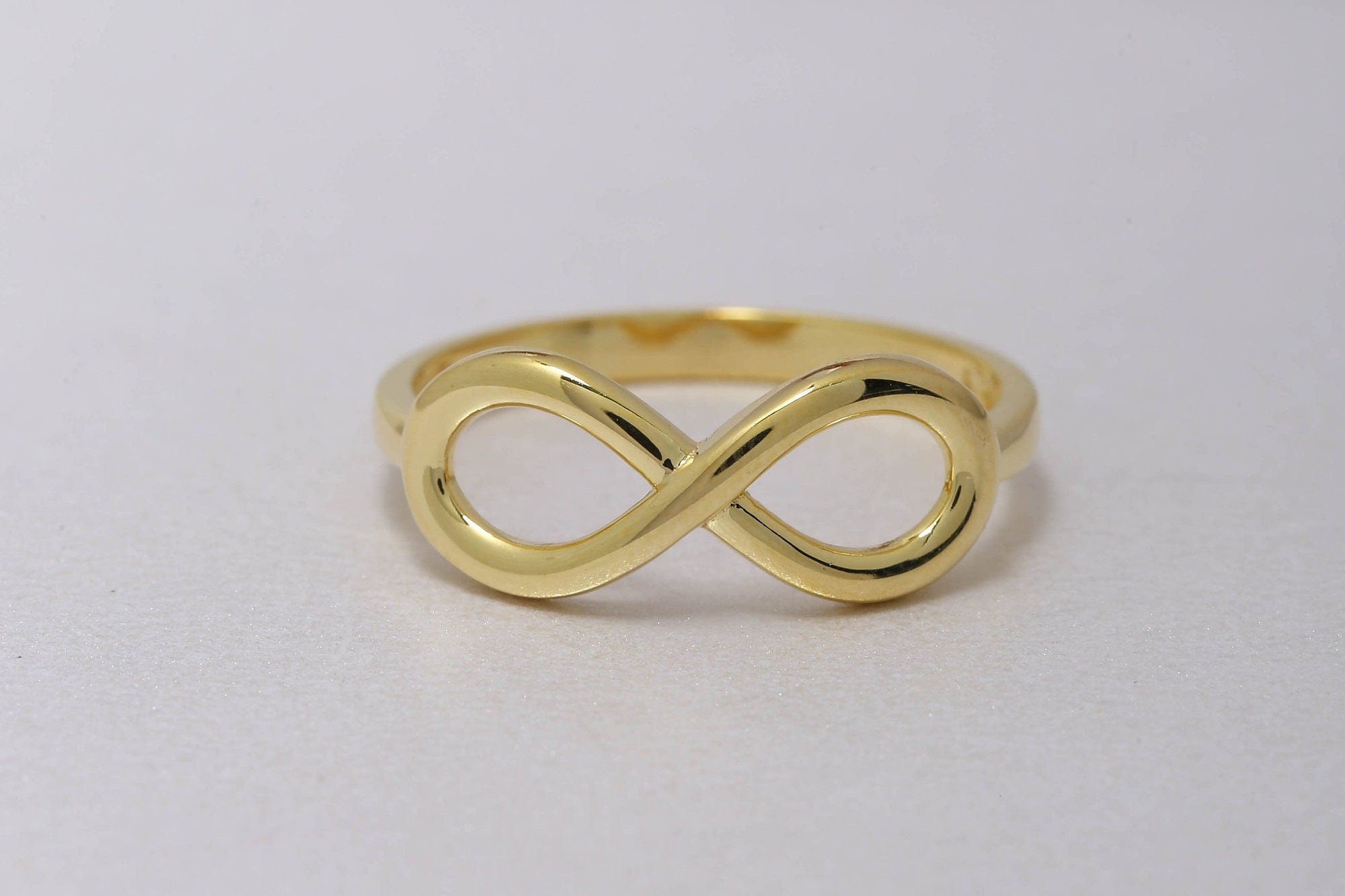Kruipen bidden ras Gold Infinity Ring - Etsy