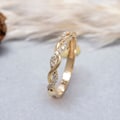 14K Solid Gold Braid Ring, 925 Sterling Silver Braid Ring, Infinity Knitted Ring, Women's Ring, Valentine's Day Gift, Mother's Day Gift product logo