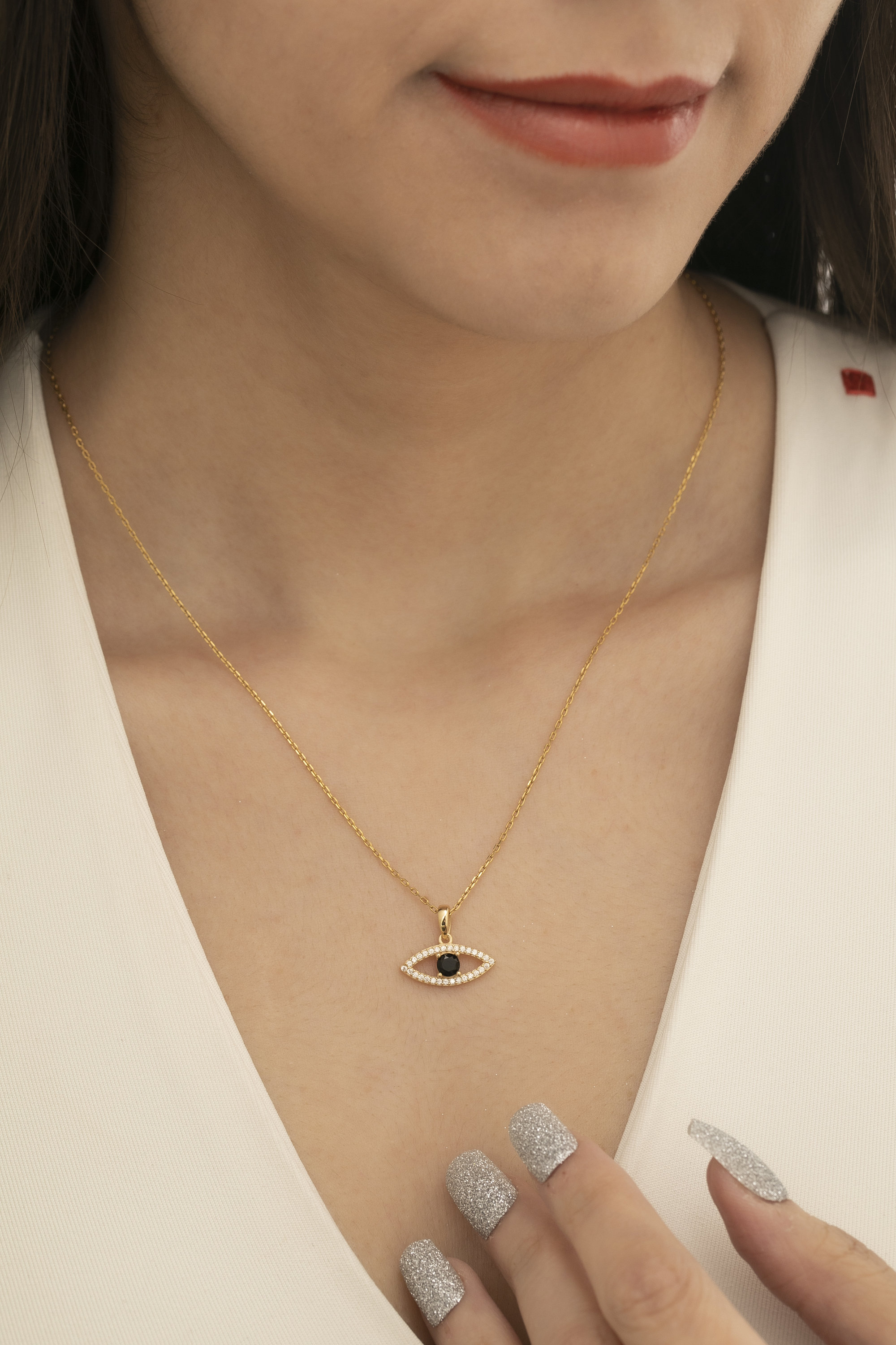 YANCHUN イーブルアイネックレス レディース スターネックレス チェーン チョーカーネックレス トレンディなギフト 女性と女の子向け 金属 その他 | YANCHUN イーブルアイネックレス トルコ イーブルアイ