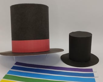 Printable Mini Magician's Hat: DIY Magic Show Costume (Digital Download)