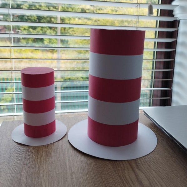 Cat in the Hat Printable | Mini Top Hat Digital -PDF Download Dr. Seuss