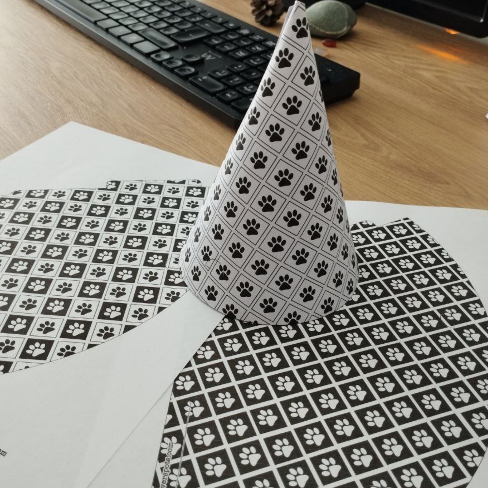 Pet Party Hat Printable PDF File Dog Party Hat Printable Dog - Etsy