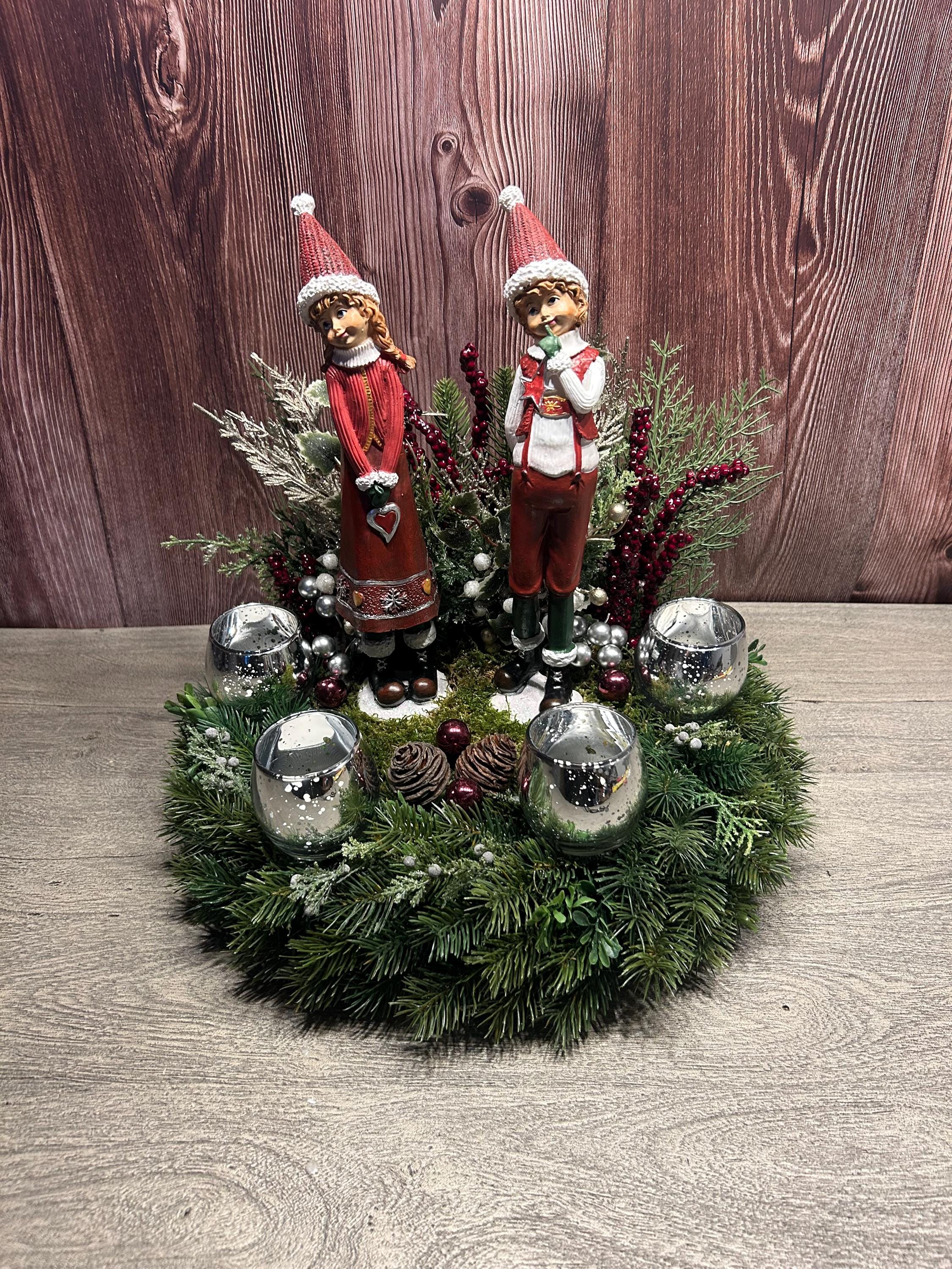 Knstlicher adventskranz - Etsy.de