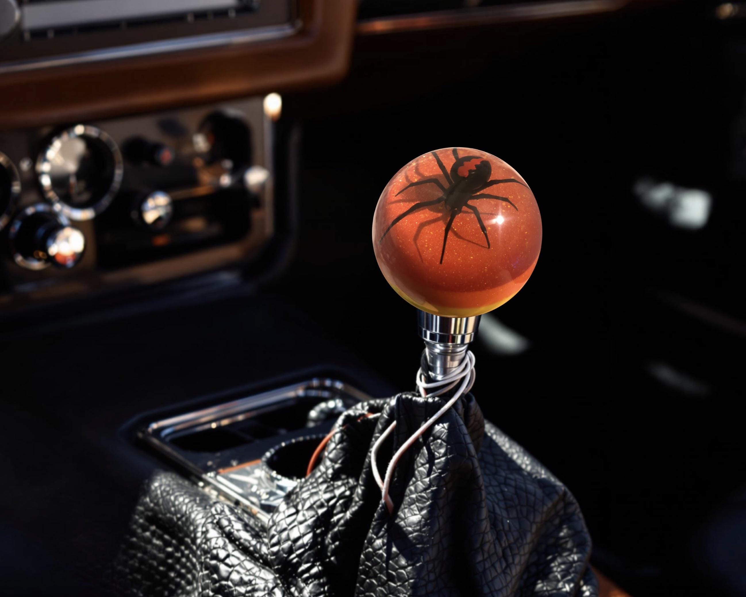 Redback Spider Black Widow Spider Resin Gear Shift Knob - Etsy