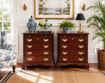 引取限定　特注品 Heywood Wakefield リプロダクト北欧　ミッド Pair Mid-century Modern Heywood Wakefield Rio Nightstands