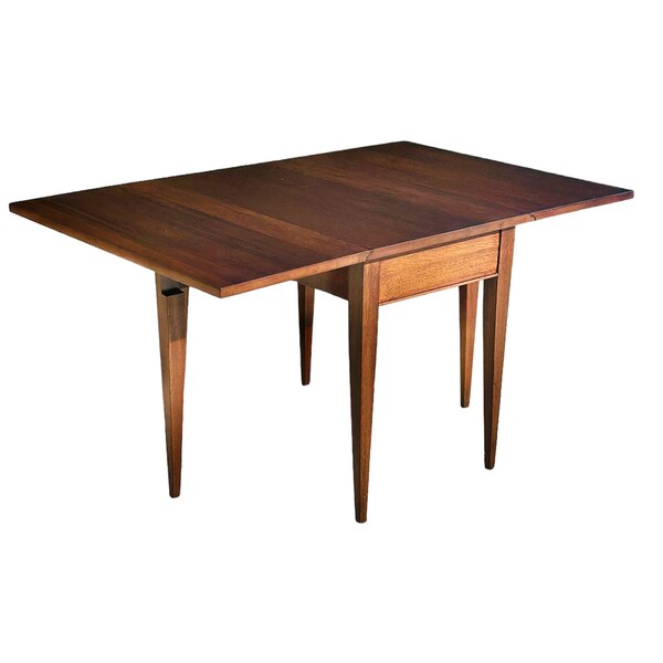 Teak Drop Leaf Table Etsy