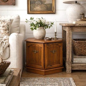 Vintage End Tables Hexagon - Etsy