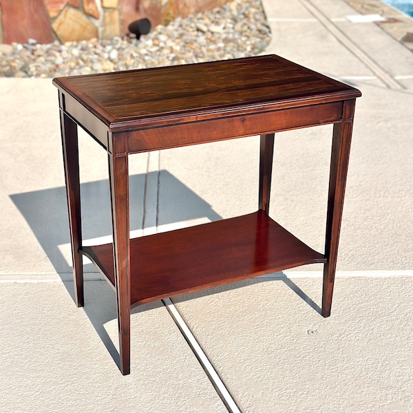 Narrow Side Table Etsy