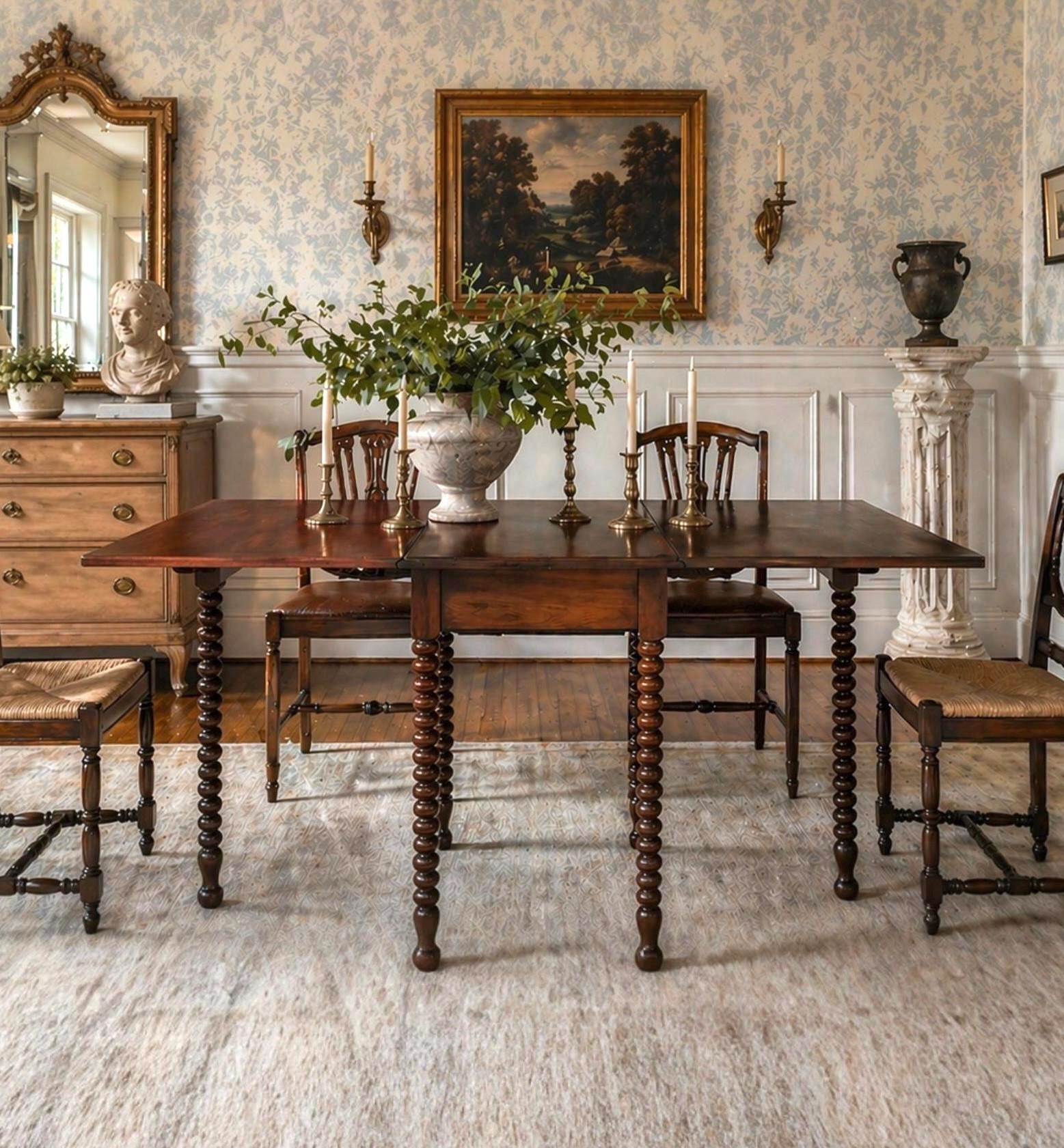 Henredon Vintage Dining Table - Etsy