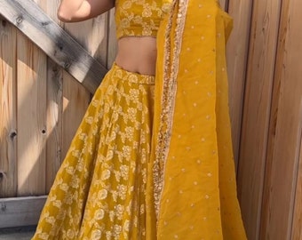 Lehenga Choli Designer Lehenga Choli for wedding Bridal/ bridesmaid lehenga dress for functions