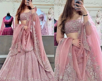 Sabyasachi Designer Lehenga Choli with high quality embroidery work Wedding lehenga choli party wear lehenga choli Indian Women,lengha choli