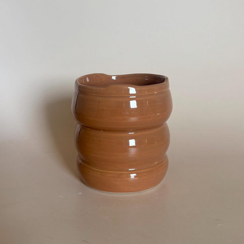 Vaso de cerámica con burbujas – Gres de colores – 15 oz, 16 oz o 18 oz imagen 8
